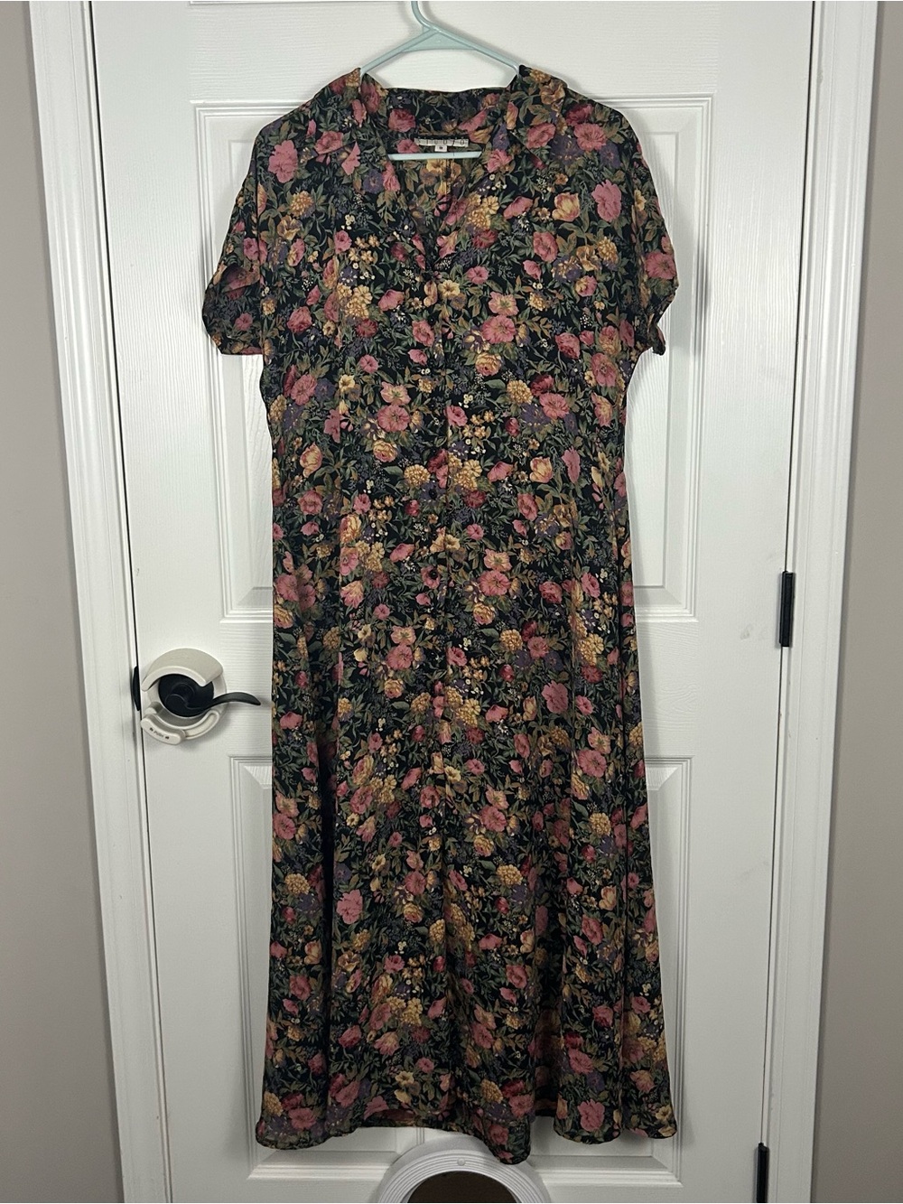 Vintage Studio New York Floral Maxi Dress Size 8
